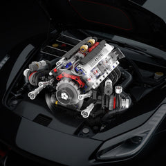 Suplanet V8 Engine Kit two-in-one model serves as desk decor.