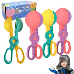 SupMLC snowball maker 4pc set ready for fast winter snowball fun