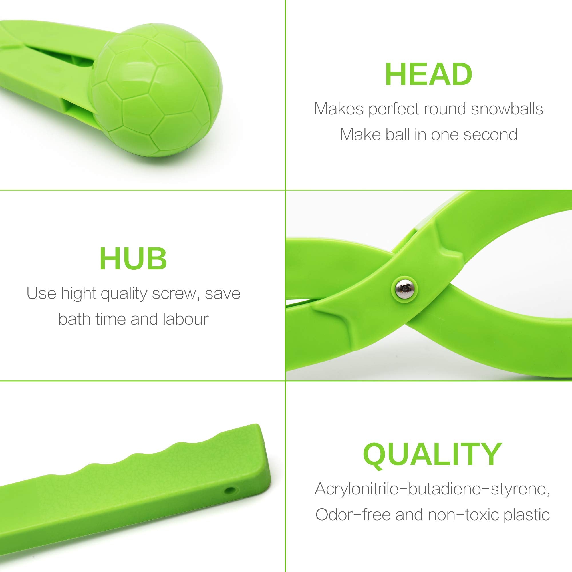 SupMLC Snowball Maker color-random set adds variety.