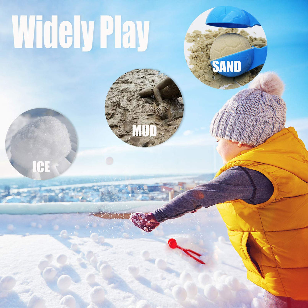 SupMLC Snowball Maker creates uniform snowballs every time.