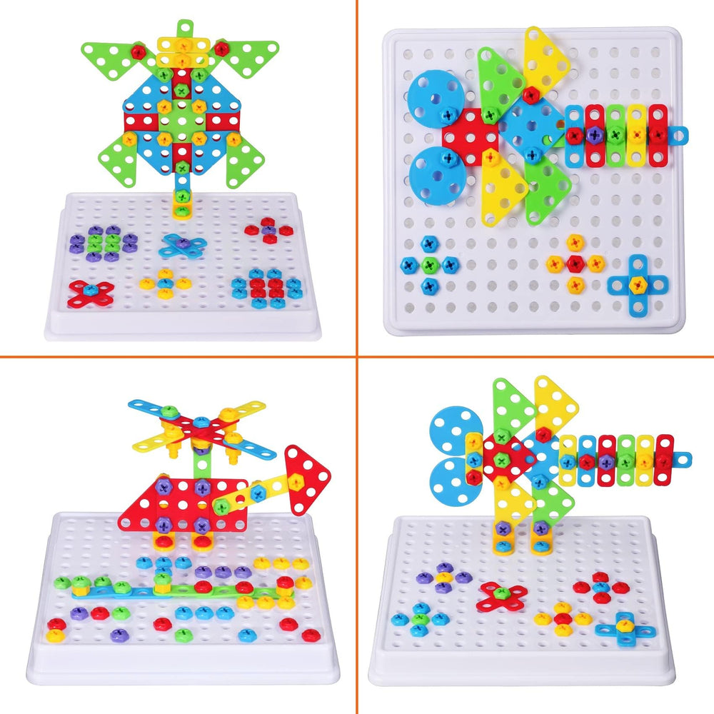 SUPSTEM tiny tool set helps kids practice real-tool handling safely.