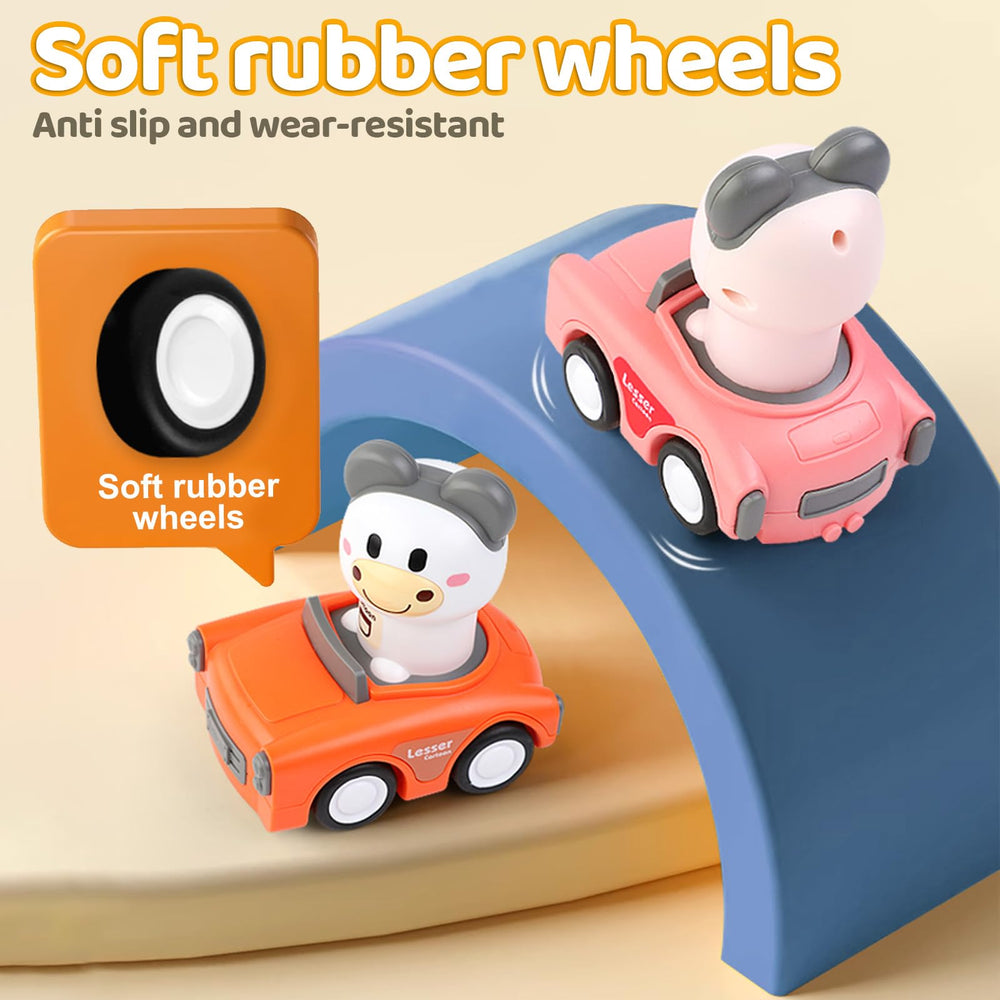 SUPVIB four-animal gift set delights with rotate and glide gameplay.