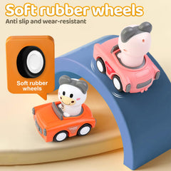 SUPVIB four-animal gift set delights with rotate and glide gameplay.