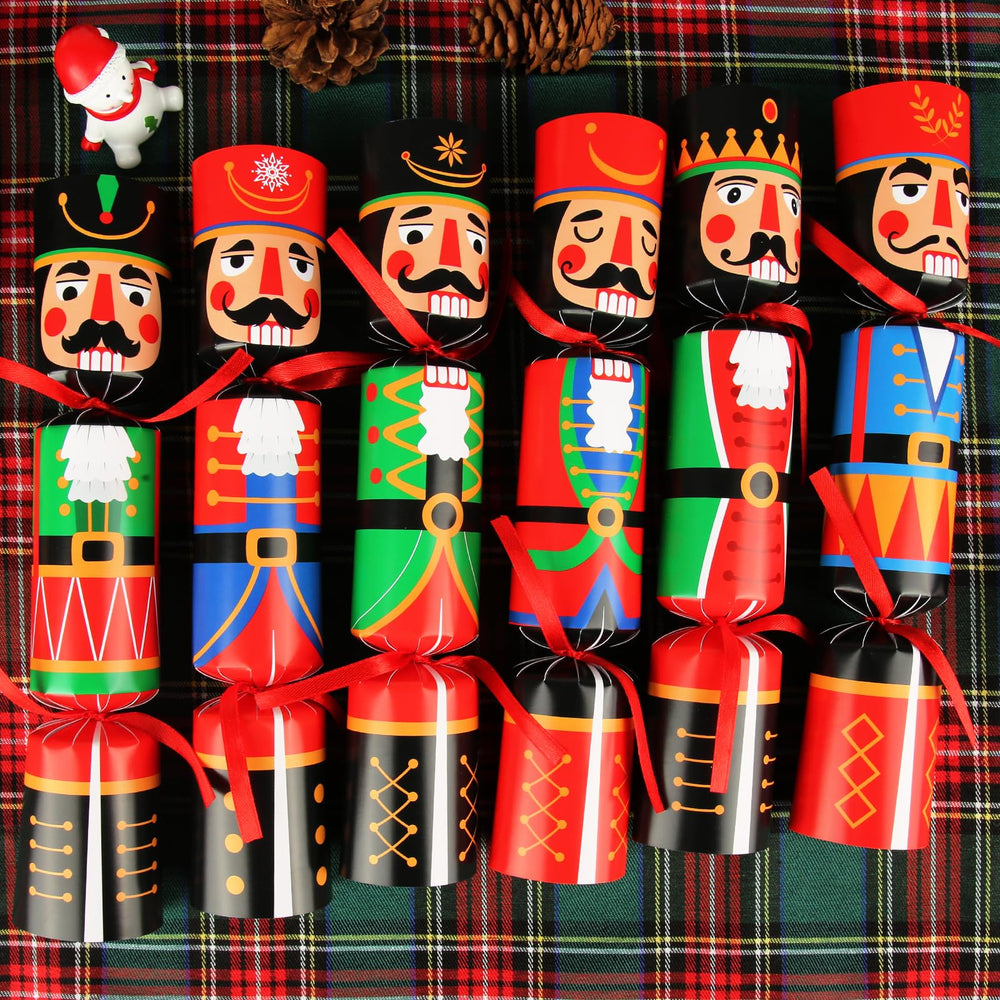 SURCVIO no-snap Christmas favor showing a small hidden gift inside