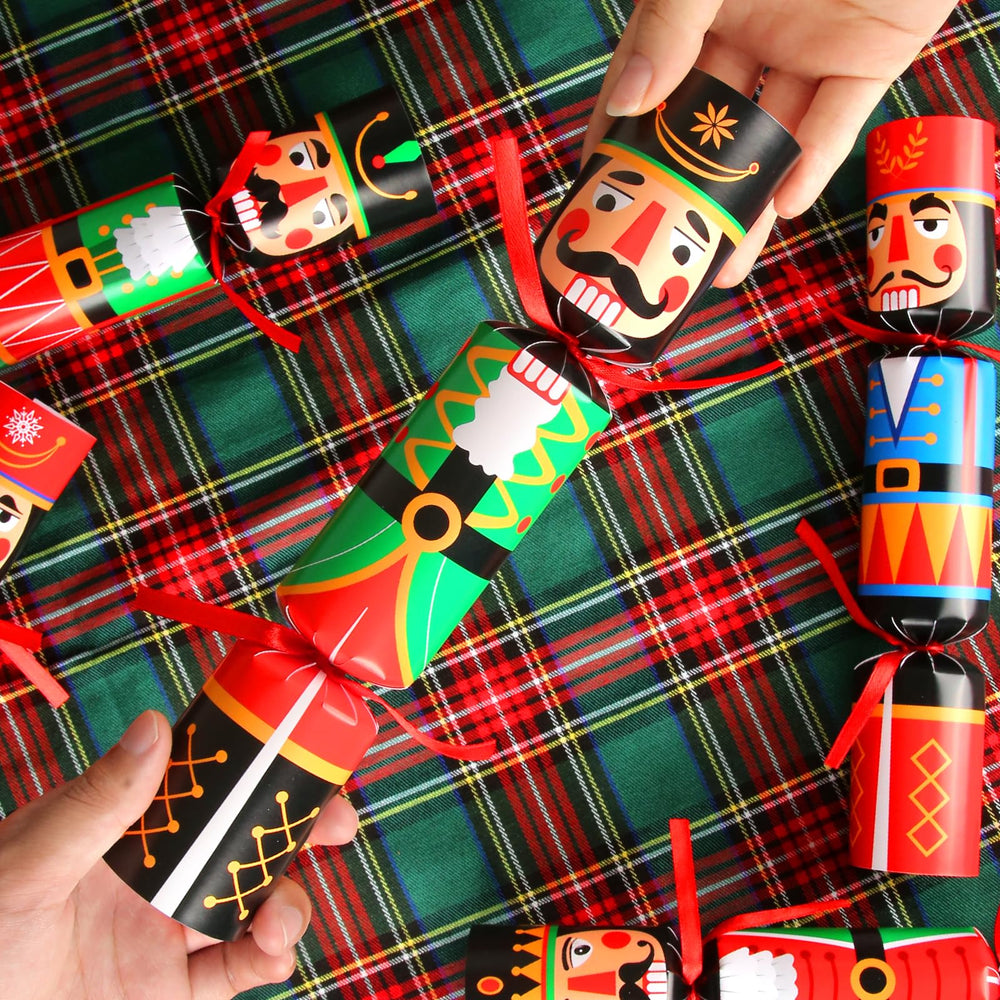 SURCVIO non-snap Christmas table favor with a variety of tiny gifts for holiday cheer
