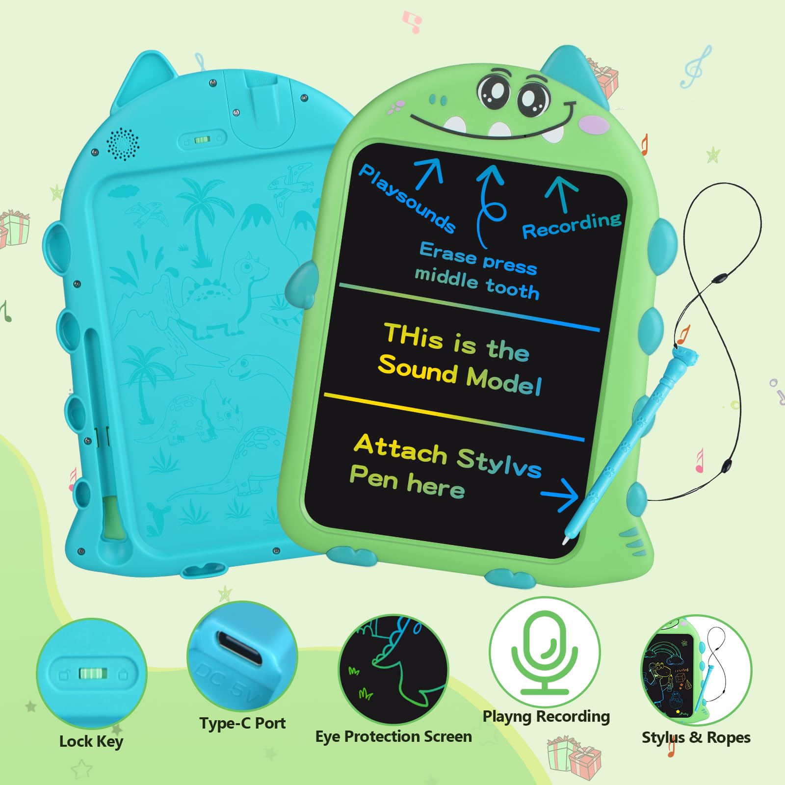 Surekuo includes ruler and stickers for organized activities.