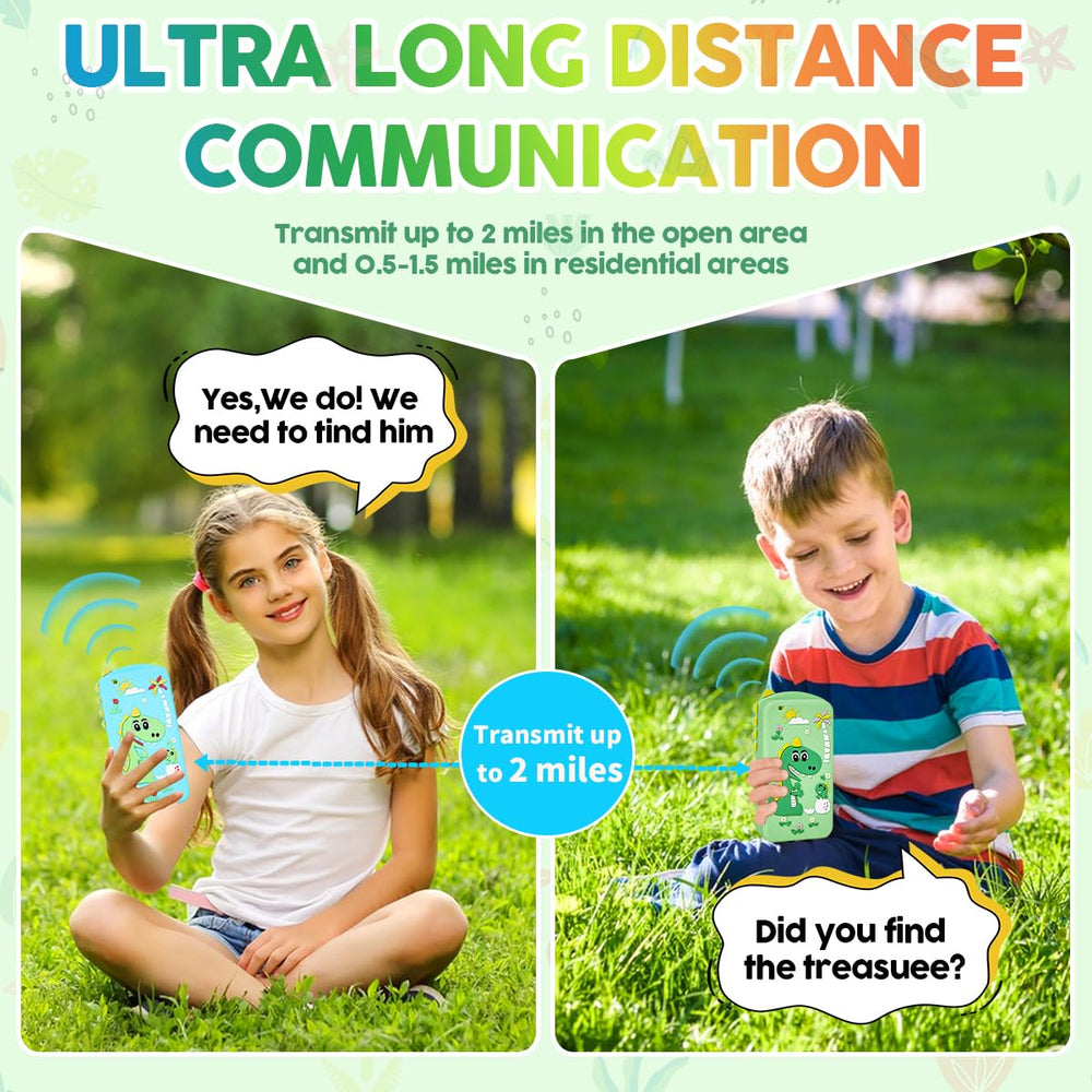 Surekuo walkie talkies lightweight at 70g for kids