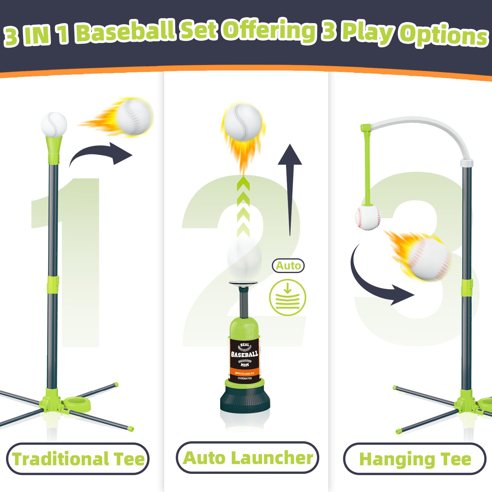 Surelect Ball launcher ready for indoor or outdoor play.