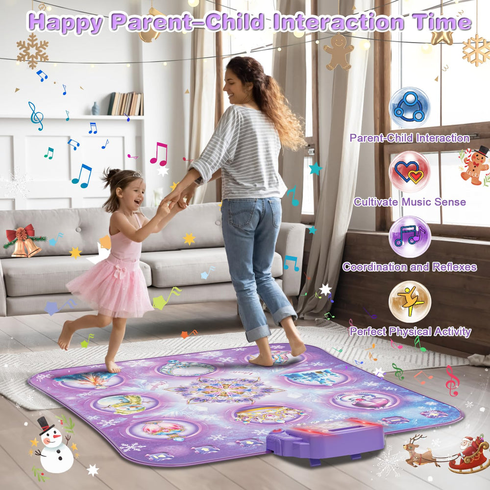 Surelect Dance Mat Bluetooth mode lets you play tracks wirelessly.