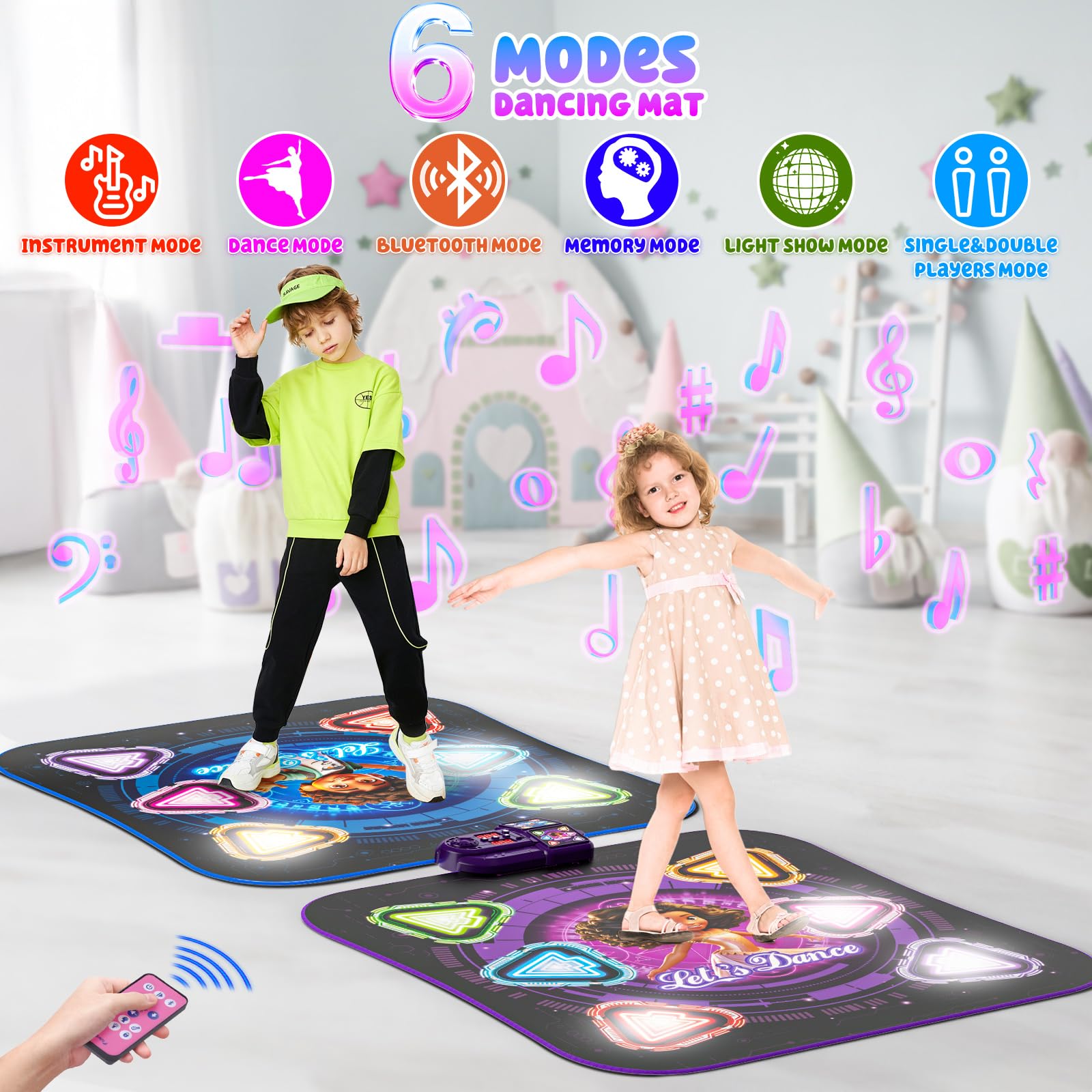 Surelect Dance Mat control center featuring LED score displays