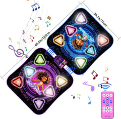 Surelect Dance Mat dual-player area highlights separate sides for safe play
