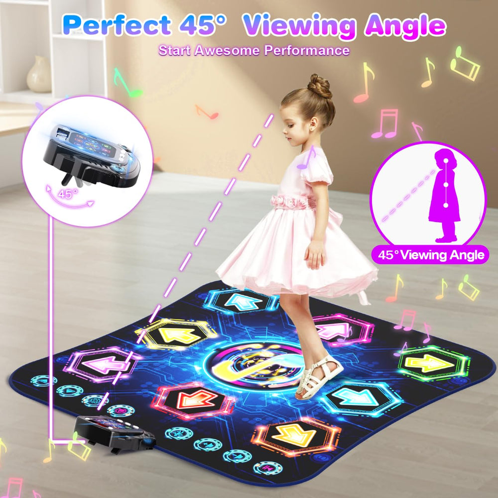 Surelect Dance Mat flowing lights control for visual feedback during play