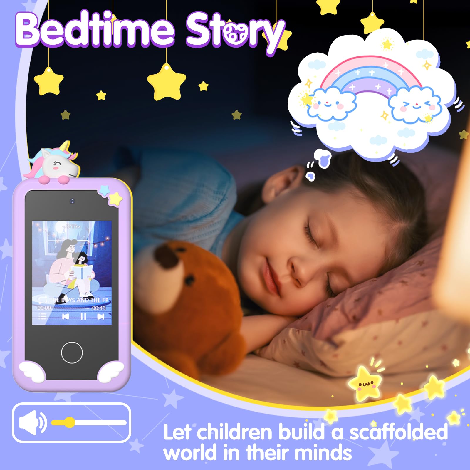Surelect Kids Smart Phone packaging box with gift-ready design