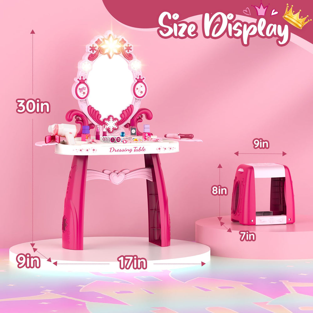 Surelect princess crown and jewelry encourage self-expression during play.