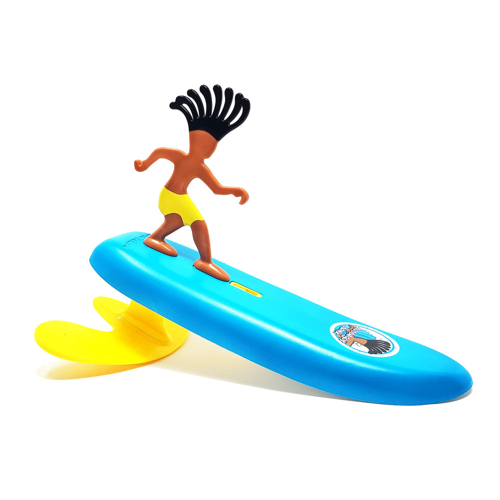 Surfer Dudes Hossegor Hank catching a wave for easy beach play and outdoor fun.