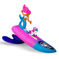 Surfer Dudes mini surfer legends with Pipeline Pearl finish, ready for beach play.
