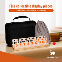 SUROQUE Rummy Cube drawstring bag offers convenient travel storage