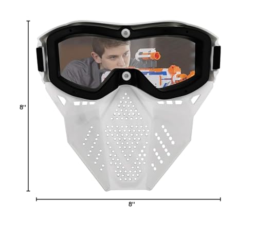 Scene: two players wearing Surper masks during active play