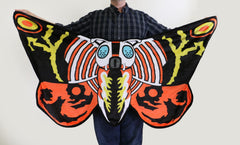 Surreal Entertainment Mothra plush uses durable materials for gentle care.