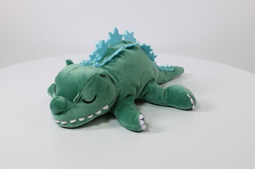 Surreal Entertainment Godzilla plush cuddle pose ideal for shelf styling.