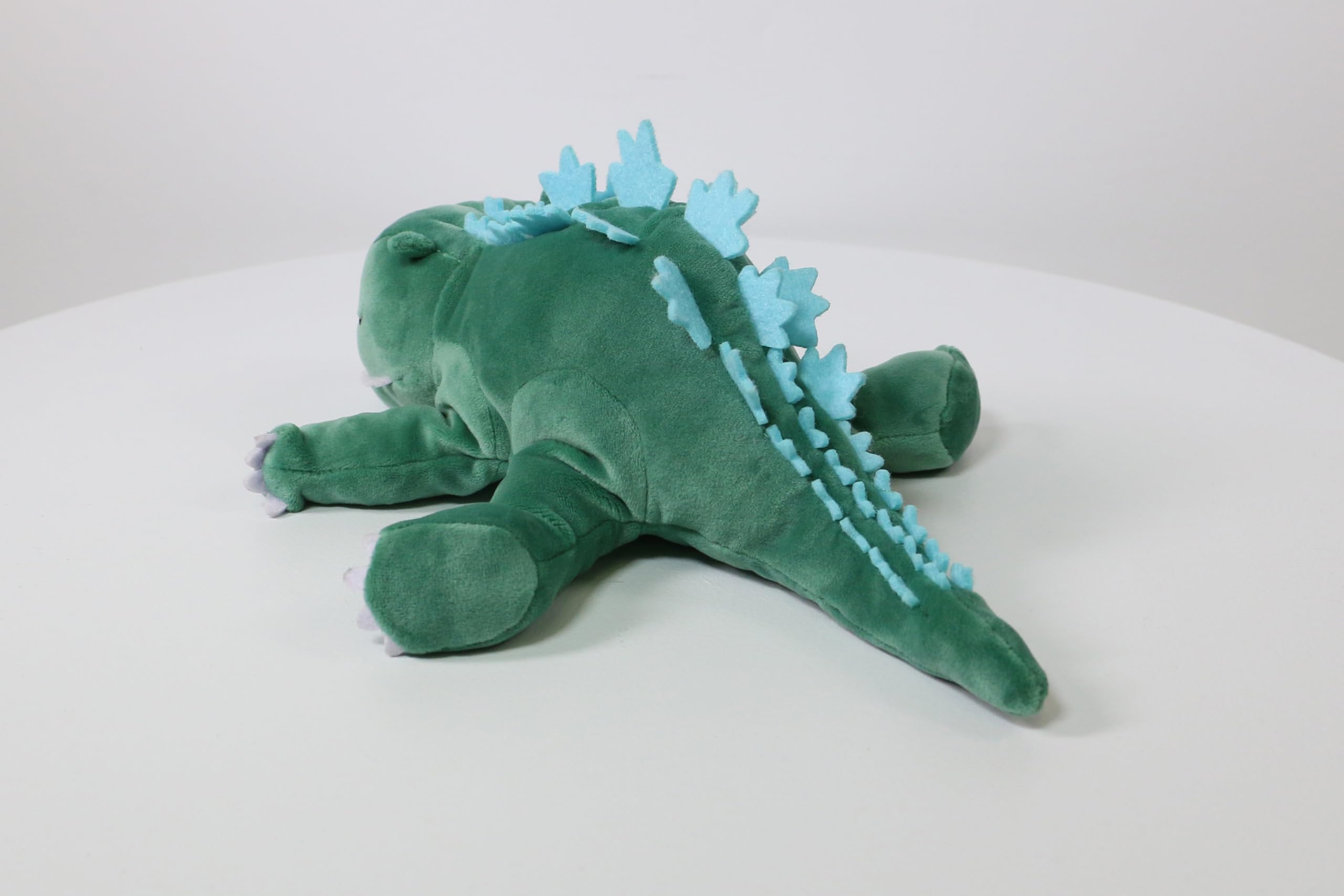 Surreal Entertainment Godzilla plush soft fleece fabric close-up for cuddly feel.
