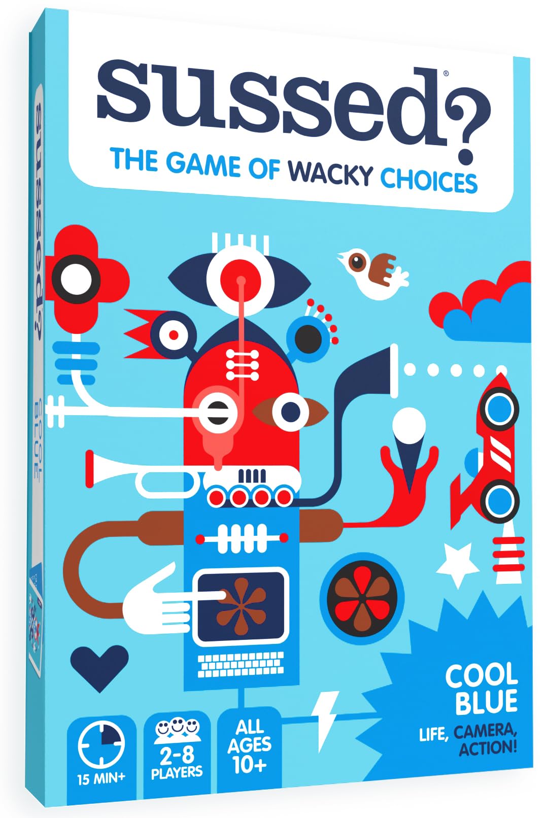 SUSSED The Wacky What Would You Do? card game deck sparks family conversation