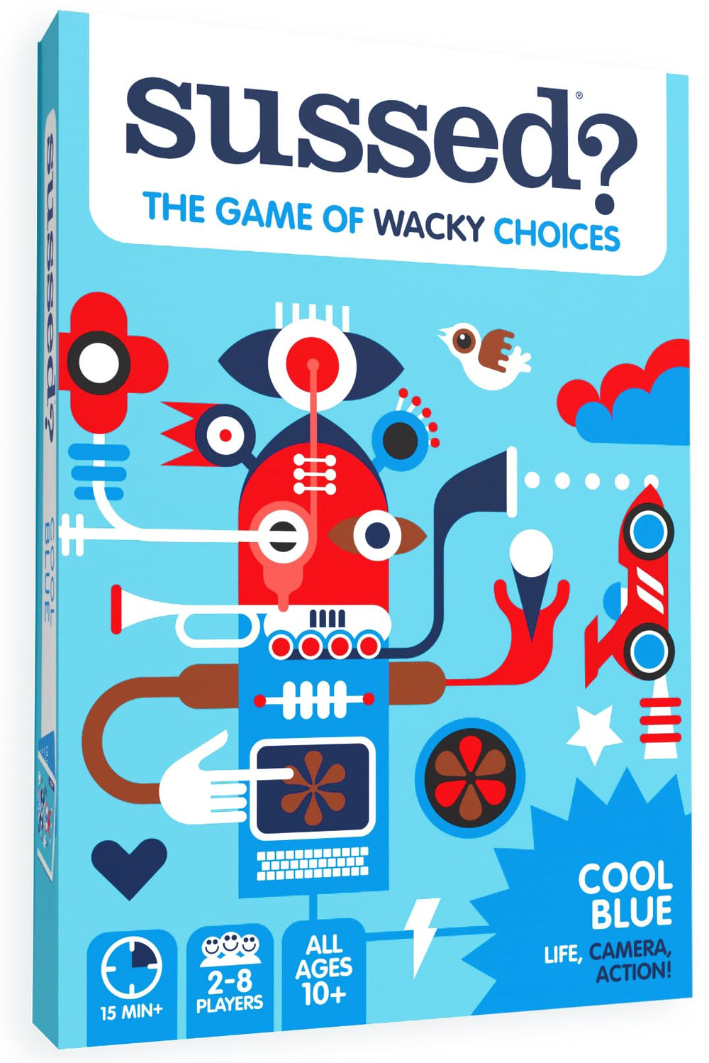 SUSSED The Wacky What Would You Do? card game deck sparks family conversation