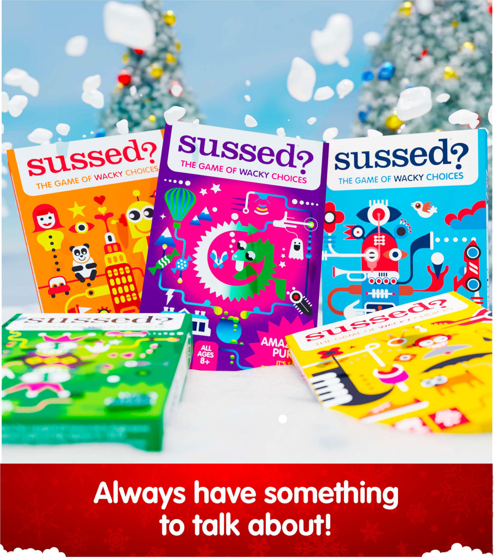 SUSSED The Wacky What Would You Do contents include 230 questions and 693 answers.