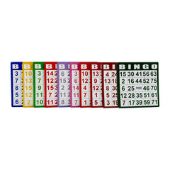 SUTIMSHE 75 bingo balls with clear digits and durable plastic construction