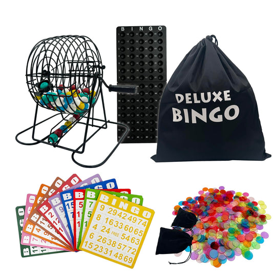 SUTIMSHE Deluxe Bingo Cage for smooth, quick draws at parties.