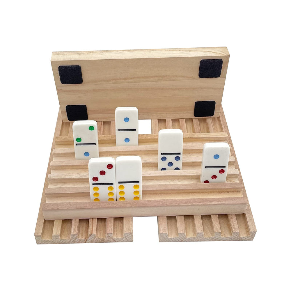 SUTIMSHE domino trays four-pack laid flat for organized tile storage.