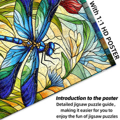 Sutinban dragonfly puzzle set offers a challenging pastime for enthusiasts.