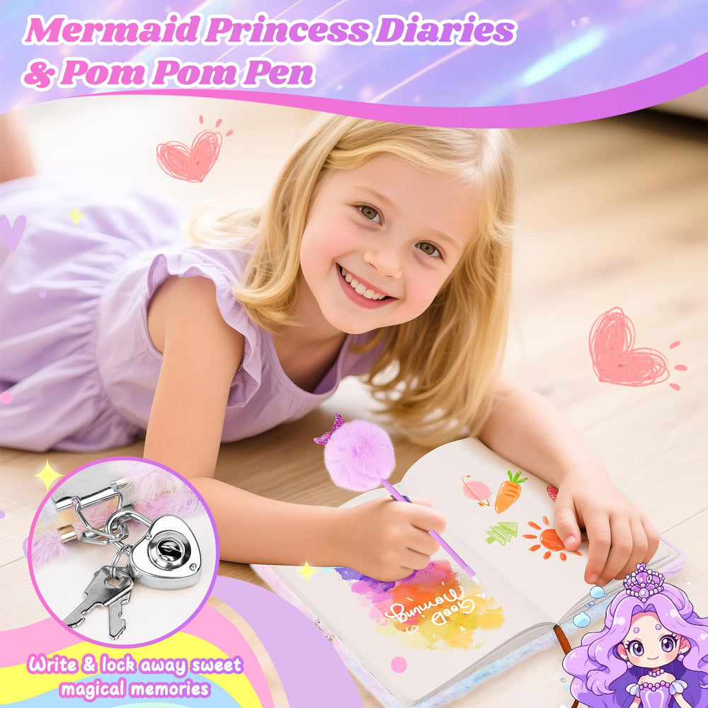 Suyaequt Mermaid diamond painting kit sparks creative decorating.