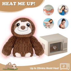 SUZZIPAD cuddle sloth heating pad ideal for bedtime routines