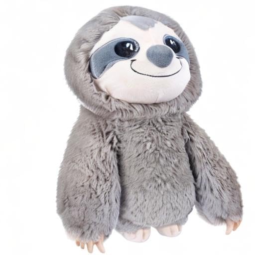 SUZZIPAD cozy heating sloth plush can ease neck and shoulder tension.