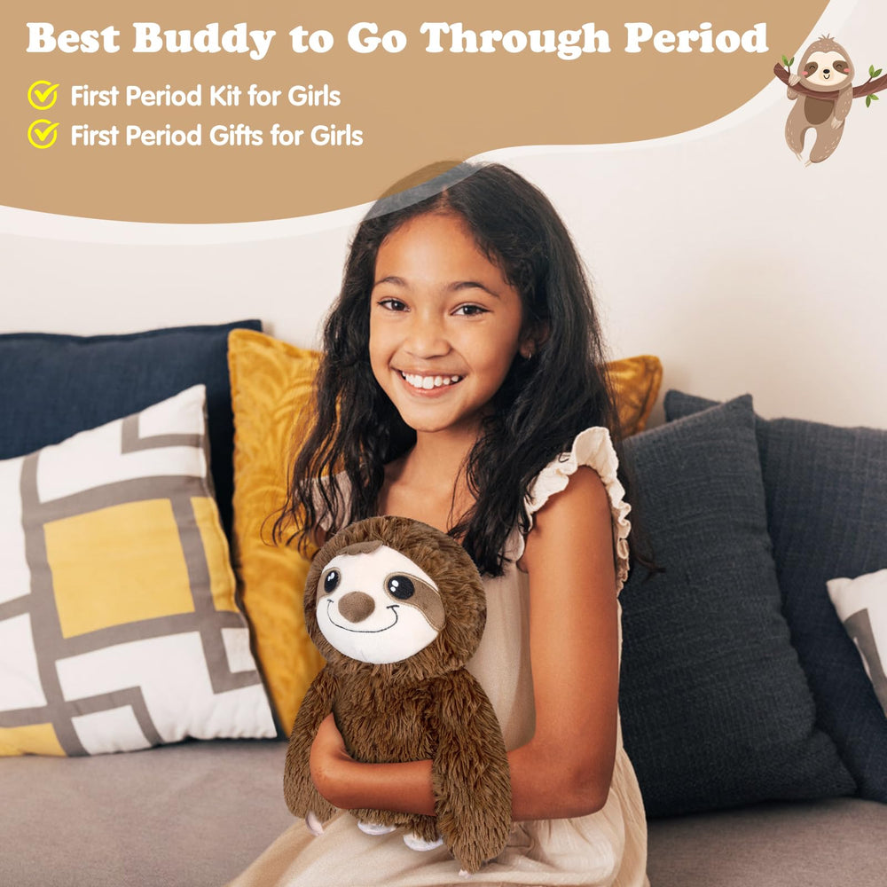 SUZZIPAD warm sloth companion perfect for travel and cozy moments
