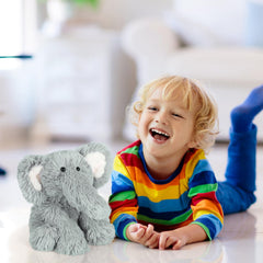 SuzziPals bedtime companion elephant plush for calming night routine