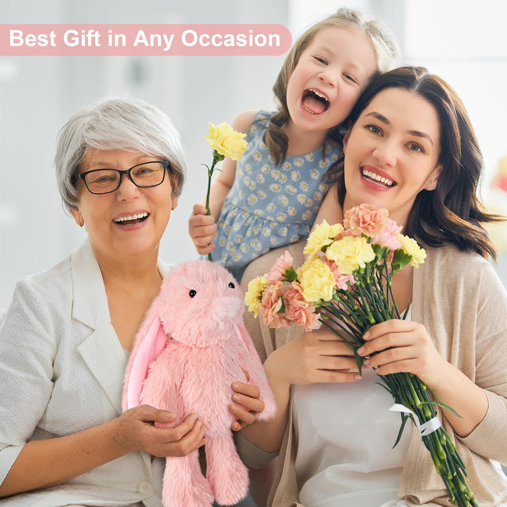 SuzziPals lavender-scented bunny plush creates a calming bedtime ritual