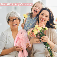 SuzziPals lavender-scented bunny plush creates a calming bedtime ritual