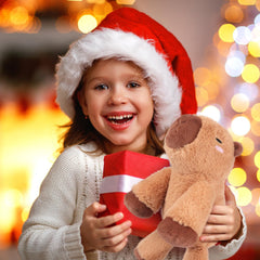SuzziPals Capybara Plush serves as a friendly companion for kids and adults.