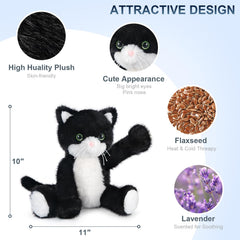 SuzziPals lavender-scented cat plush offering a soothing aroma for relaxation.