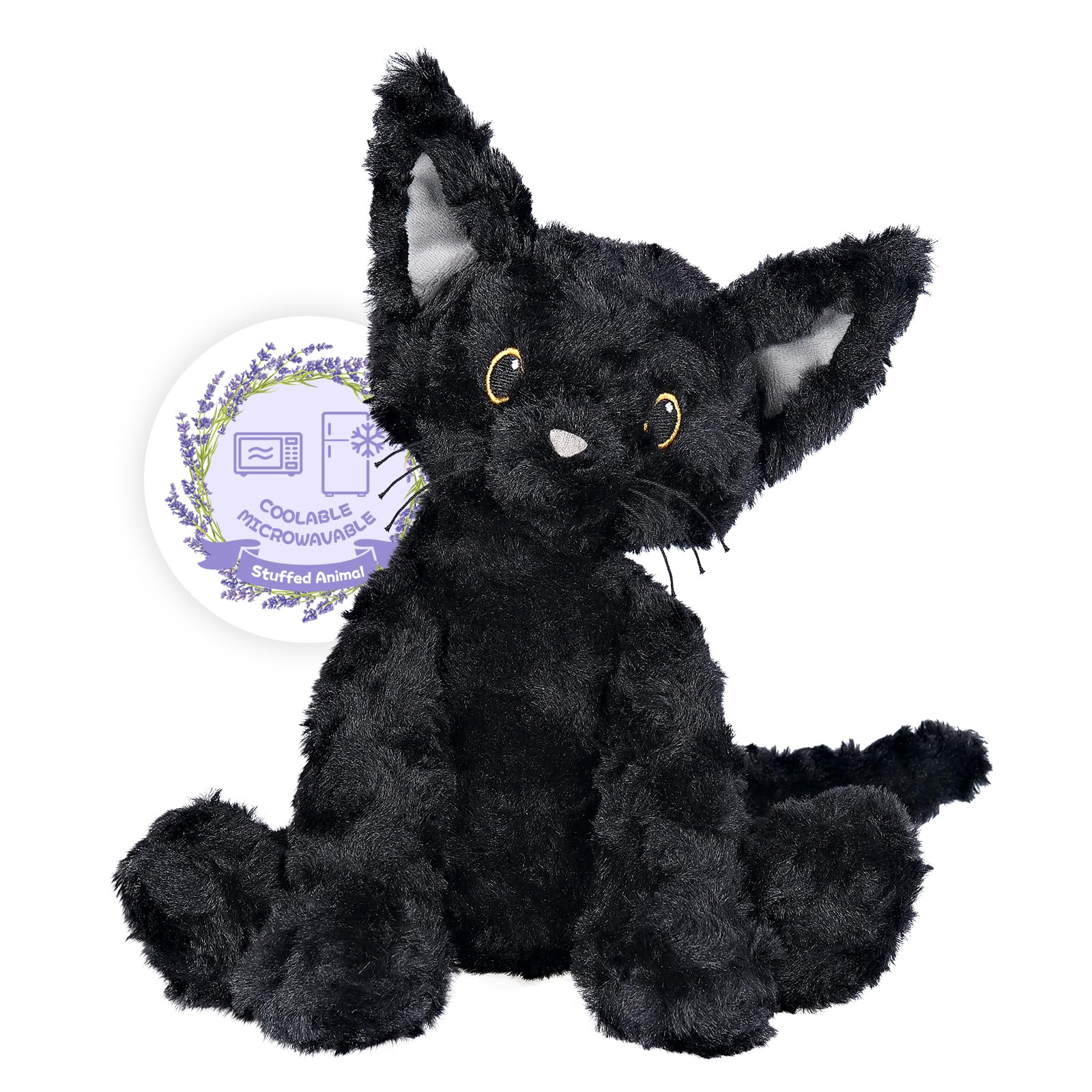 SuzziPals coolable cat plush heating for cozy warmth and comfort