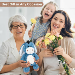 SuzziPals donkey plush room decor that's cuddly and comforting