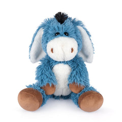 SuzziPals donkey plush texture closeup showcases soft fabric
