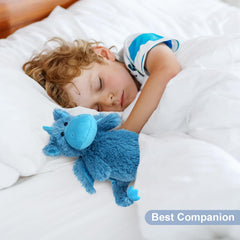 SuzziPals dragon plush soft plush fabric for gentle hugs.
