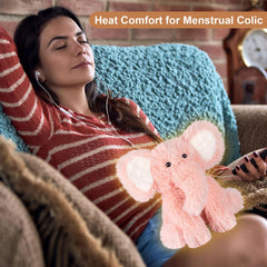 SuzziPals elephant plushie cold therapy option for refreshing moments