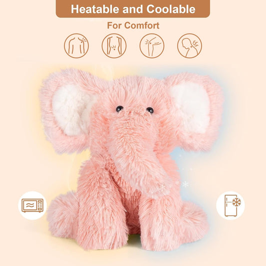 SuzziPals elephant plushie soft plush material for cuddly comfort