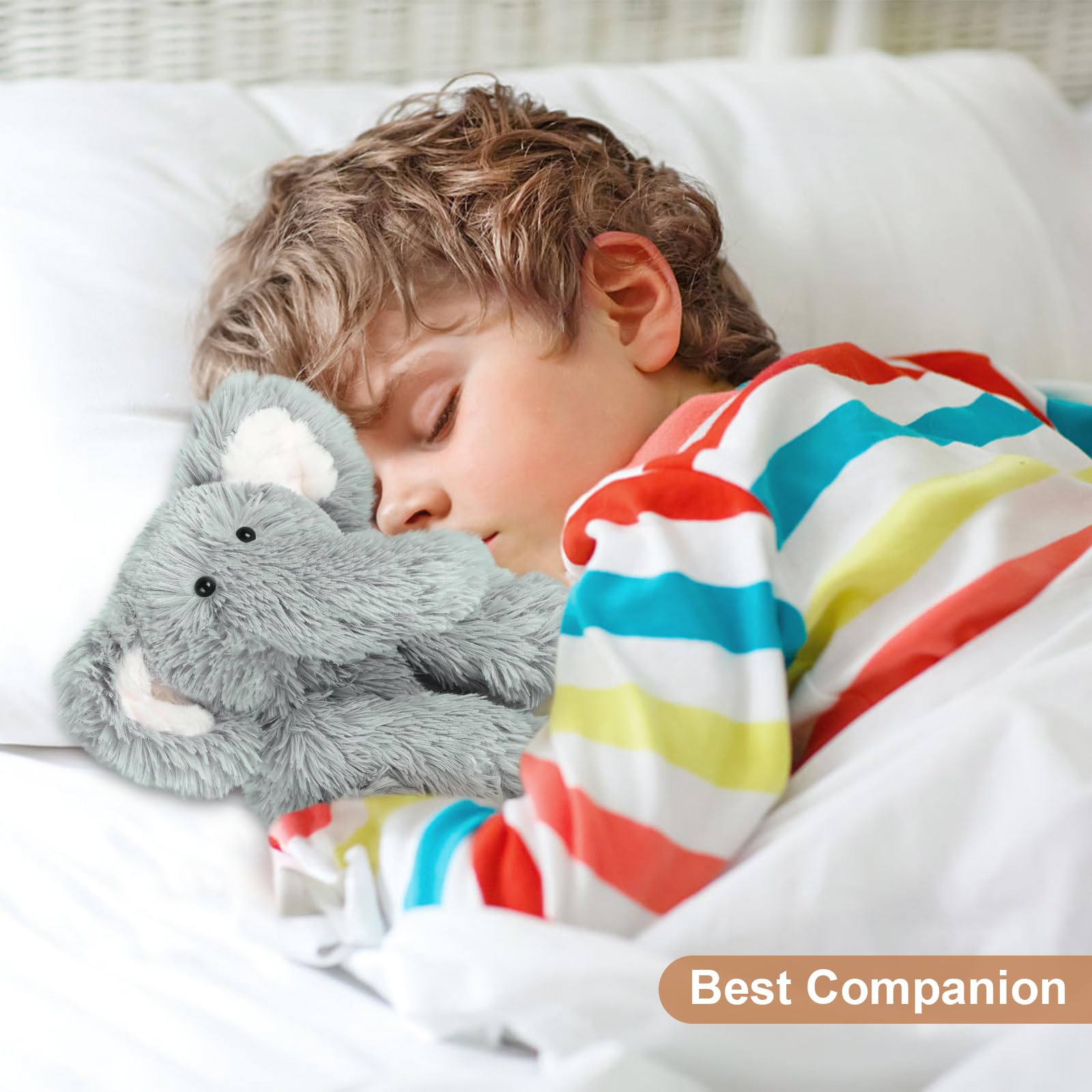 SuzziPals elephant toy as stress relief companion for all ages