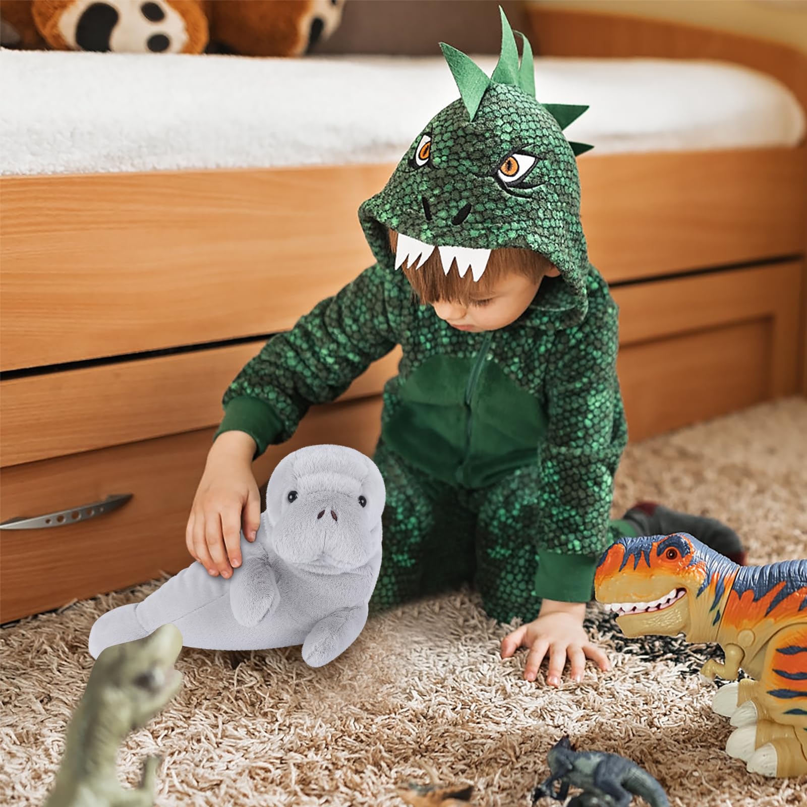 SuzziPals flaxseed-filled toy delivers gentle moist heat for soothing play.