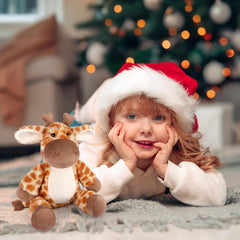 SuzziPals Giraffe Plush – compact and versatile, a thoughtful gift idea.